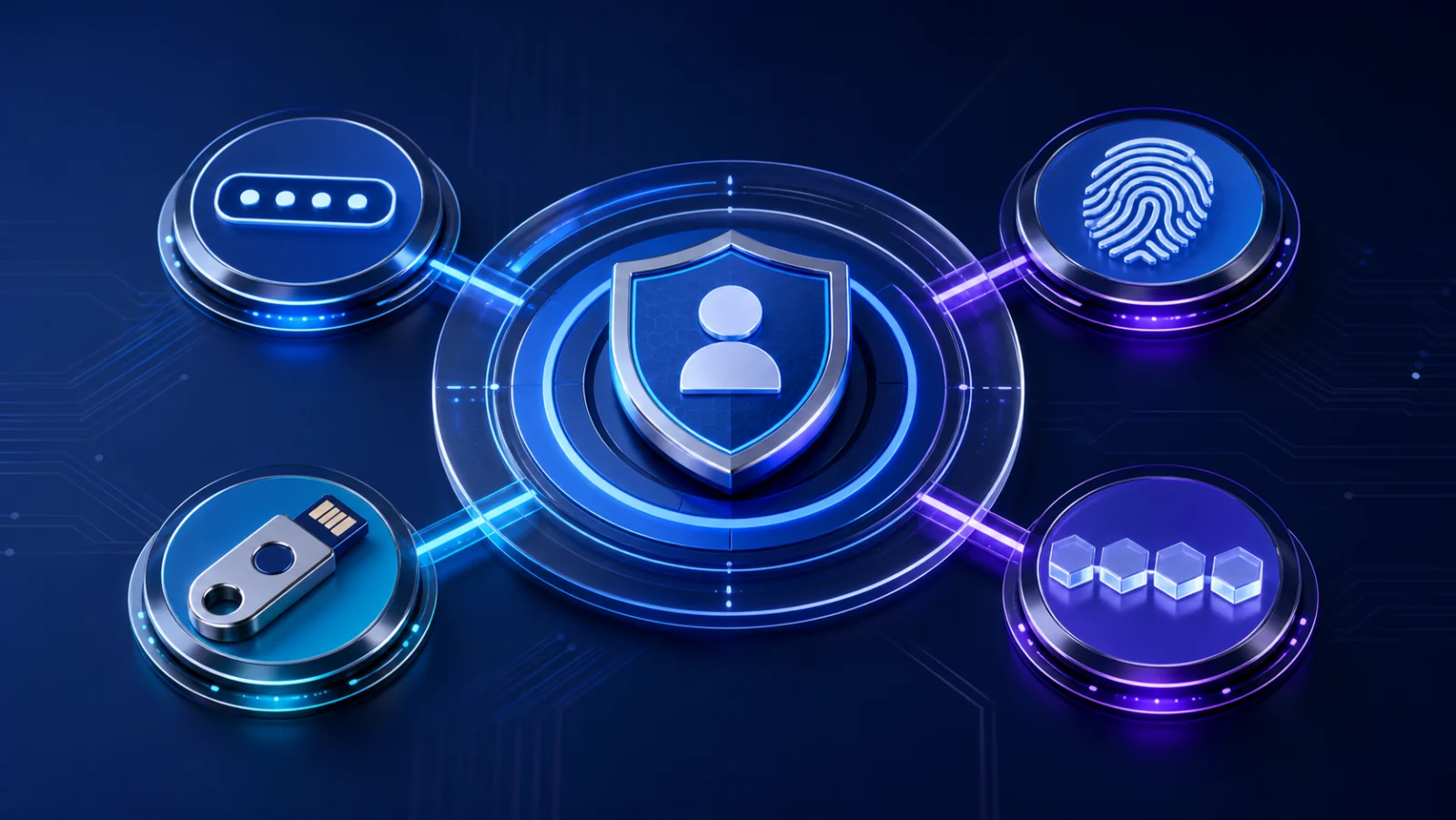 Identity verification hub connecting multiple authentication methods